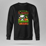 Snoopy and Woodstocks Eat Drink Beer and Be Irish 9 Sweatshirt