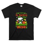 Snoopy and Woodstocks Eat Drink Beer and Be Irish T Shirt 6
