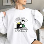 Snoopy and Woodstocks Feeling Lucky St Patricks Day 9 Sweatshirt