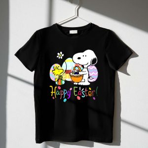 Snoopy and Woodstocks Happy Easter Day 1 T Shirt