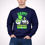 Snoopy and Woodstocks Happy St Patricks Day 3 Sweatshirt