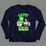 Snoopy and Woodstocks Happy St Patricks Day 91 Long Sleeves