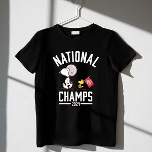 Snoopy And Woodstocks National Champs 2024 Buckeyes Shirt