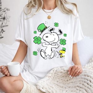Snoopy and Woodstocks St Patricks Day 1 T Shirt