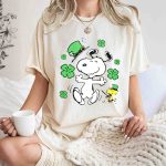 Snoopy and Woodstocks St Patricks Day T Shirt 7