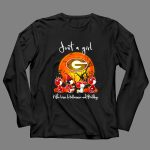 Snoopy and friend Georgia Bulldogs football who lover Halloween and Blldogs 4 Long Sleeves.jpg