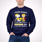 Snoopy and friends Damn right I am a Pittsburgh Pirates fan now and forever 3 Sweatshirt.jpg