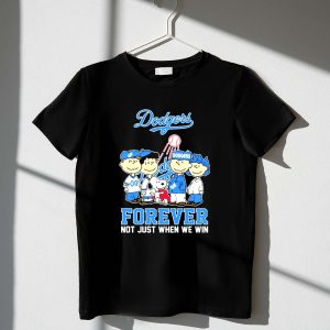 Snoopy And Friends Los Angeles Dodgers Forever Not Just When We Win Shirt