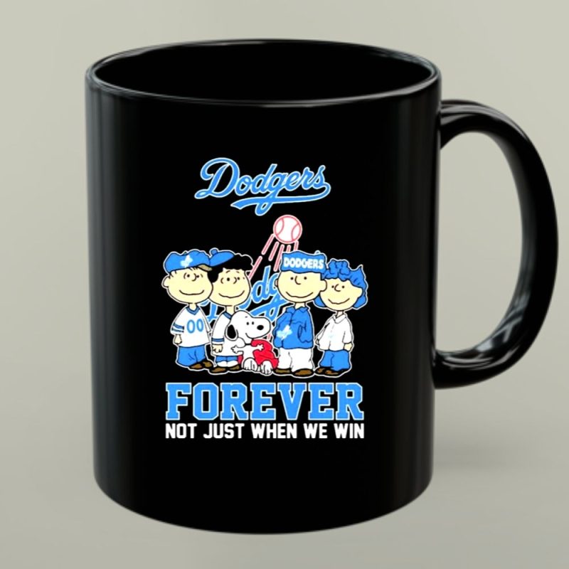 Snoopy And Friends Los Angeles Dodgers Forever Not Just When We Win 1 Mug 1.Jpg