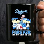 Snoopy and friends Los Angeles Dodgers Forever Not Just When We Win 3 mug 1.jpg