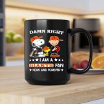 Snoopy and friends Peanuts Damn right I am a San Francisco Giants baseball fan now and forever 2 mug 1.jpg