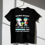 Snoopy and friends Peanuts Damn right I am a Seattle Mariners fan now and forever 1 T Shirt.jpg