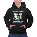 Snoopy and friends Peanuts Damn right I am a Seattle Mariners fan now and forever 2 Hoodie.jpg