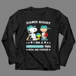 Snoopy and friends Peanuts Damn right I am a Seattle Mariners fan now and forever 4 Long Sleeves.jpg