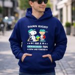Snoopy and friends Peanuts Damn right I am a Seattle Mariners fan now and forever 8 Hoodie.jpg