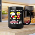 Snoopy and friends Peanuts Damn right I am a St Louis Cardinals baseball fan now and forever 2 mug.jpg