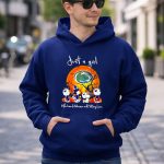 Snoopy and friends Penn State Nittany Lions just a girl who loves Halloween 8 Hoodie.jpg