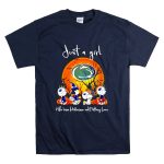 Snoopy and friends Penn State Nittany Lions just a girl who loves Halloween T Shirt 7.jpg