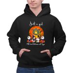Snoopy and friends x Auburn Tigers Just a girl who loves Halloween 2 Hoodie.jpg