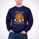 Snoopy and friends x Auburn Tigers Just a girl who loves Halloween 3 Sweatshirt.jpg
