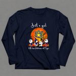 Snoopy and friends x Auburn Tigers Just a girl who loves Halloween 6 Long Sleeves.jpg