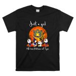 Snoopy and friends x Auburn Tigers Just a girl who loves Halloween T Shirt 6.jpg
