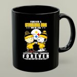 Snoopy bump Charlie Brown forever a fan Steelers no matter what 1 mug.jpg