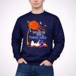 Snoopy dog fall life is better with Auburn Tigers 3 Sweatshirt.jpg