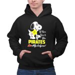 Snoopy in Pittsburgh Pirates Jersey If You Dont Like Pirates Kiss My Endzone 2 Hoodie.jpg