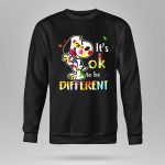 Snoopy its ok to be different Autism Awareness shirt 9 Sweatshirt