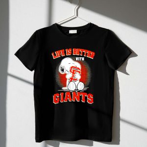 Snoopy Life Is Better With San Francisco Giants Shirt