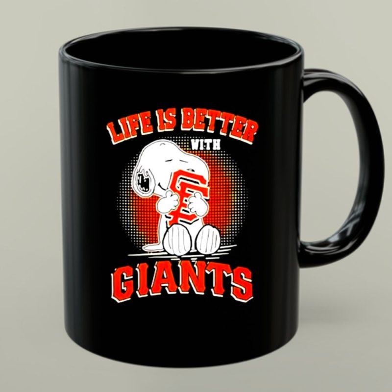 Snoopy Life Is Better With San Francisco Giants 1 Mug 1.Jpg