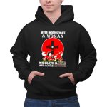 Snoopy never underestimate who believes in Jesus and loves Georgia Bulldogs 2 Hoodie.jpg