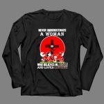 Snoopy never underestimate who believes in Jesus and loves Georgia Bulldogs 4 Long Sleeves.jpg