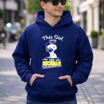 Snoopy this girl loves her Michigan Wolverines football 8 Hoodie.jpg