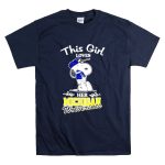 Snoopy this girl loves her Michigan Wolverines football T Shirt 7.jpg