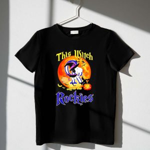 Snoopy this witch loves the Colorado Rockies halloween 1 T Shirt.jpg