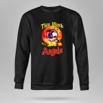 Snoopy this witch loves the Los Angeles Angels halloween 9 Sweatshirt.jpg