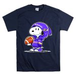 Snoopy wears Baltimore Ravens T Shirt 7