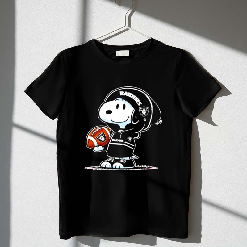 Snoopy Wears Las Vegas Raiders Football 1 T Shirt
