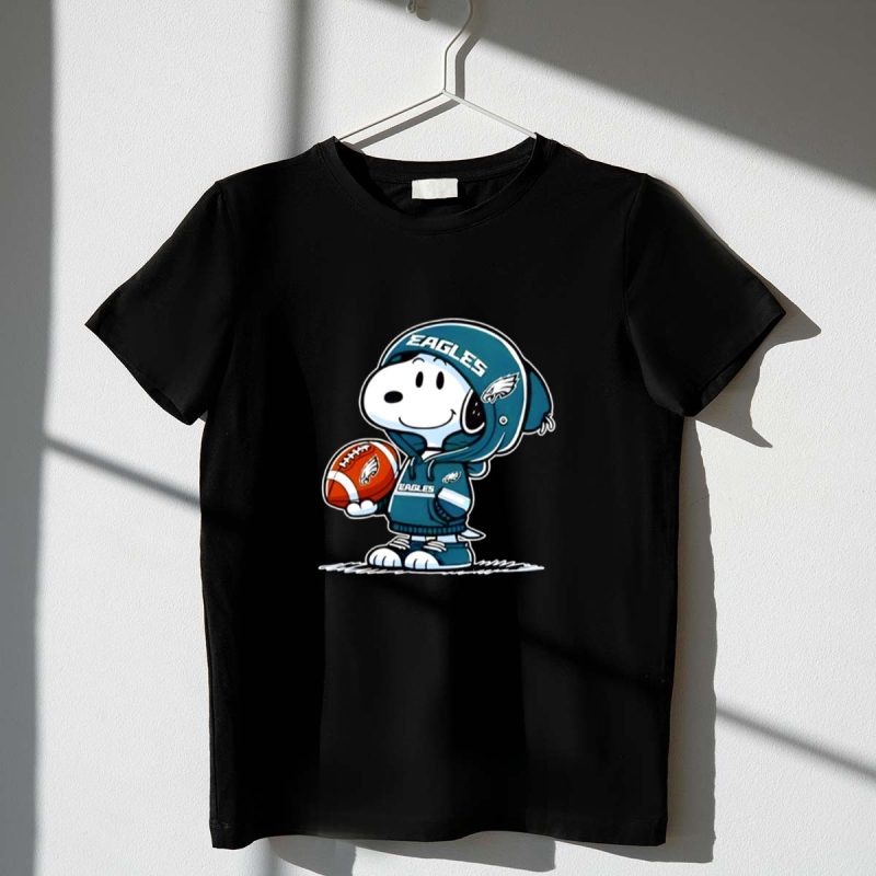 Snoopy Wears Philadelphia Eagles 1 T Shirt