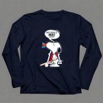 Snoopy with Bat Speaks for Los Angeles Angels Baseball Fans Haters 6 Long Sleeves.jpg