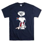 Snoopy with Bat Speaks for Los Angeles Angels Baseball Fans Haters T Shirt 7.jpg