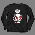 Snoopy with Hockey Stick and Carolina Hurricanes Logo This Is For All U Hurricanes Haters 4 Long Sleeves.jpg