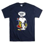 Snoopy with Ottawa Senators Logo This Is for All U Senators Haters Cartoon Hockey T Shirt 7.jpg