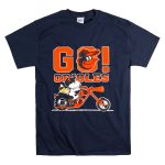 Snoopy x Woodstock driving motorcycle lets go Baltimore Orioles T Shirt 7