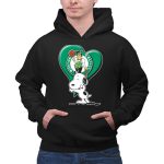 Snp V1 Boston Celtics Heart With Snoopy 2 Hoodie