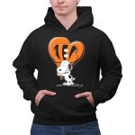 Snp V1 Cincinnati Bengals Snoopy Heart 2 Hoodie