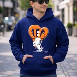 Snp V1 Cincinnati Bengals Snoopy Heart 8 Hoodie