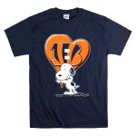 Snp V1 Cincinnati Bengals Snoopy Heart T Shirt 7